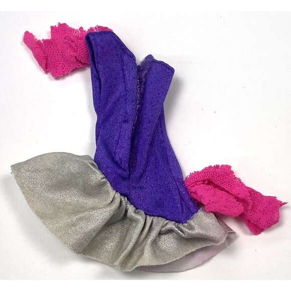 VTG 1986 HASBRO Rock N Curl Truly Outrageous Jem Replacement DRESS *Has Wear* - Picture 2 of 2